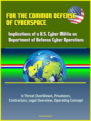 cover image of For the Common Defense of Cyberspace